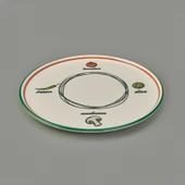 Kitchen Gourmet Classic Pizza Tabağı - Renkli - 30 cm - 1