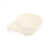 Armut Şekilli Küçük Çerezlik - Beyaz - 8,5 cm - 2