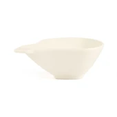 Armut Şekilli Küçük Çerezlik - Beyaz - 8,5 cm - 1