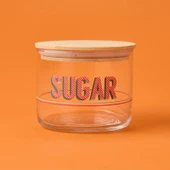 Dia Retro Kapaklı Cam Kavanoz - Renkli - 535 ml - 1