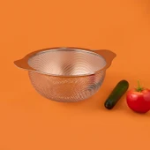 Çelik Süzgeç - Gri - 20 cm - 2