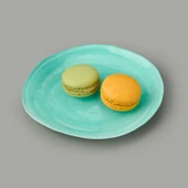 Kitchen Kronos 4'lü Tabak - Mavi - 16 cm - 2