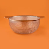 Metal Süzgeç - Gri / Siyah - 24 cm - 1