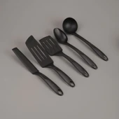 Bienvenue 5 Parça Servis Seti - Siyah - 1