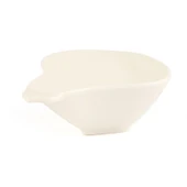 Armut Şekilli Küçük Çerezlik - Beyaz - 8,5 cm - 3