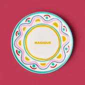 Kitchen Magique Pasta Tabağı - Renkli - 19 cm - 3