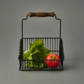 Ahmet Tel Sepet - Siyah - 20 cm - 1