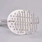 2 Katlı Patates Ezici - Gri - 34 cm - 3