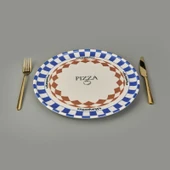 Kitchen Gourmet Margarita Tabağı - Renkli - 30 cm - 2