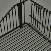 Ahmet Tel Sepet - Siyah - 20 cm - 3