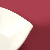 Yaprak Çerezlik - Beyaz - 11 cm - 3