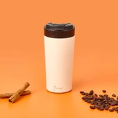 Mug Termos - Beyaz / Siyah - 380 ml - 1