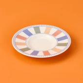 Kitchen Colourful Çay Tabağı - Renkli - 13 cm - 1