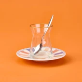 Kitchen Colourful Çay Tabağı - Renkli - 13 cm - 2