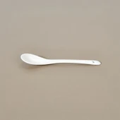 6'lı Kahve Kaşığı Seti - Beyaz - 12,5 cm - 3