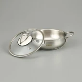 Stone Güveç Sahan Seti - Inox - 14-16-18 cm - 3