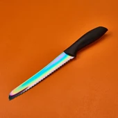 Titanyum Seri Ekmek Bıçağı - Renkli - 27 cm - 3