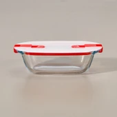 Cook  Head Dikdörtgen Kilitli Saklama Kabı - 0,4 lt - 2