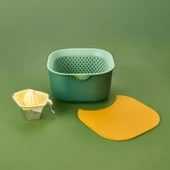 Tasty 5 Parça Çok Amaçlı Karıştırma Kabı - Yeşil - 1