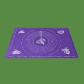 Silikon Hamur Matı - Mor - 41x65 cm - 3