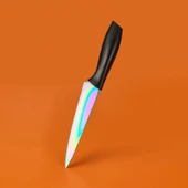 Titanyum Seri Şef Bıçağı - Renkli - 25 cm - 2