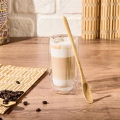 Legro 2'li Latte Kaşığı - Kahverengi - 1