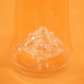 Çift Cidarlı Figürlü Meşrubat Bardağı - Şeffaf - 300 ml - 3