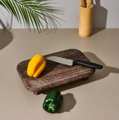Mini Santoku Şef Bıçağı - Siyah - 25 cm - 1