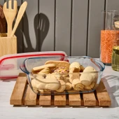 Cook  Head Dikdörtgen Kilitli Saklama Kabı - 2,5 lt - 1