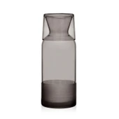 Matte Bardaklı Sürahi - Siyah - 700 ml - 2