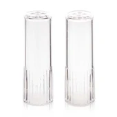 Time Kristal Tuzluk Biberlik - Şeffaf - 12 cm - 2