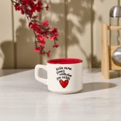 Tasarım Eksik Olma Çünkü Varlığın Çok Güzel Sloganlı Venüs Kupa - Renkli - 195 ml - 1