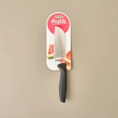 Mini Santoku Şef Bıçağı - Siyah - 25 cm - 2