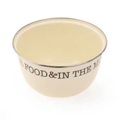 Emaye Karıştırma Kabı - Krem - 23 cm - 2