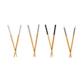 8 Parça Bambu Chopstick - Asorti - 23 cm - 2
