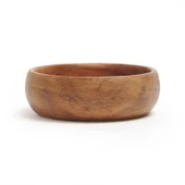 Ahşap Çerezlik - Kahverengi - 9 cm - 3