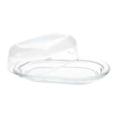 Basic Cam Kapaklı Tereyağlık - Şeffaf - 100 ml - 3