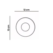 Demet 6'lı Çay Tabağı - 12 cm - 3