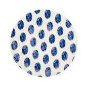 Porselen Madre Pasta Tabağı - Mavi - 19 cm - 1