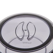 Yuvarlak Plastik Saklama Kabı - Füme - 1,75 lt - 3
