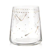 Dragonfly 4'lü Su Bardağı - Renkli - 420 ml - 3