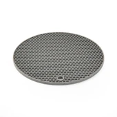 Silikon Yuvarlak Nihale - Gri - 17,5 cm - 3