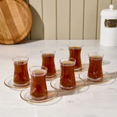 Dragonfly 12 Parça Çay Seti - Renkli - 170 ml - 1