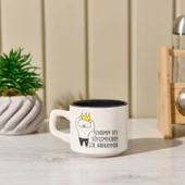 Tasarım Kendimim Diye Söylemiyorum Sloganlı Venüs Kupa - Renkli - 195 ml - 1