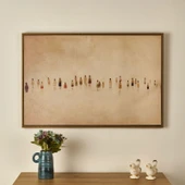 Deco Sociedad Tablo - Bej - 90x60 cm - 1