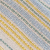 Soft Radiant Tek Kişilik Pike - Ekru / Mavi - 160x230 cm - 3