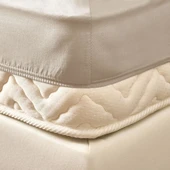 Soft Basic Çift Kişilik Lastikli Çarşaf - Bej - 180x200 cm - 2