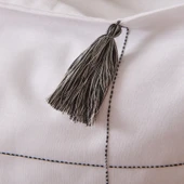 Soft Ethnic Çift Kişilik Nevresim Takımı - Beyaz - 3
