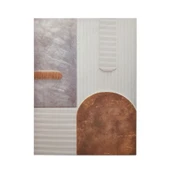 Deco Abstract Kanvas Tablo - Renkli - 75x100 cm - 2