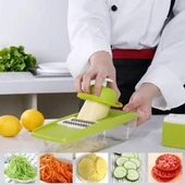 Fonksiyonel Şarjörlü 5 Aparatlı Rende - Yeşil - 2